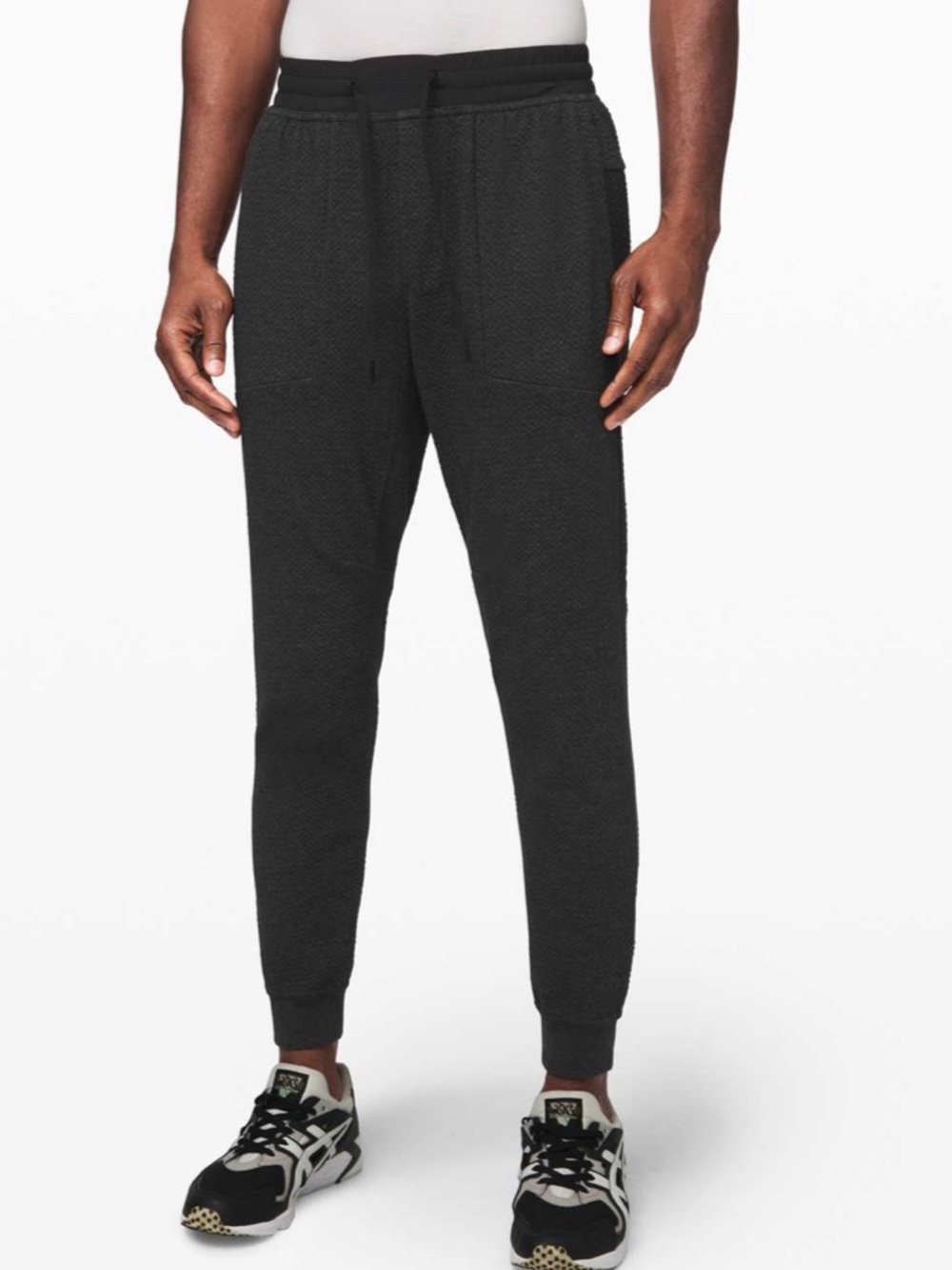 Lululemon At Ease Jogger Heathered Black / Black M5642S size XS